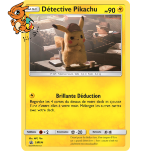 Detective Pikachu - Promos Soleil & Lune - 194