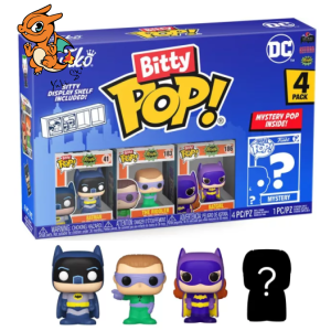 DC - Bitty Pop 4 Pack 2.5cm - Batman Adam West