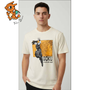 DRAGON BALL Z - Goku Dragon - T-Shirt Homme (M)