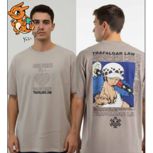ONE PIECE - Trafalgar Law - T-Shirt Homme (L)