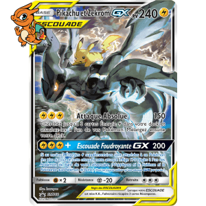 Pikachu & Zekrom GX - Promos Soleil & Lune - 168