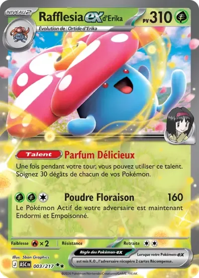 Rafflesia de Erika ex - Héros Transcendants - 003/217