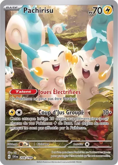 Pachirisu - Écarlate et Violet - 208/198
