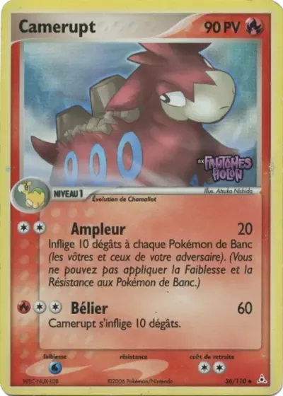 Camérupt - Fantômes Holon - 036/110