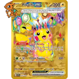Pikachu ex - Étincelles Déferlantes - 247/191