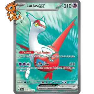Latias ex - Étincelles Déferlantes - 220/191