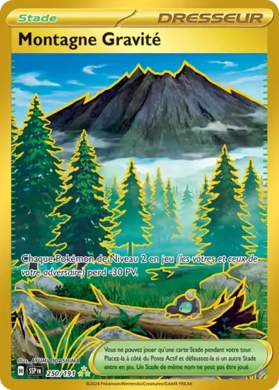 Montagne Gravité - Étincelles Déferlantes - 250/191