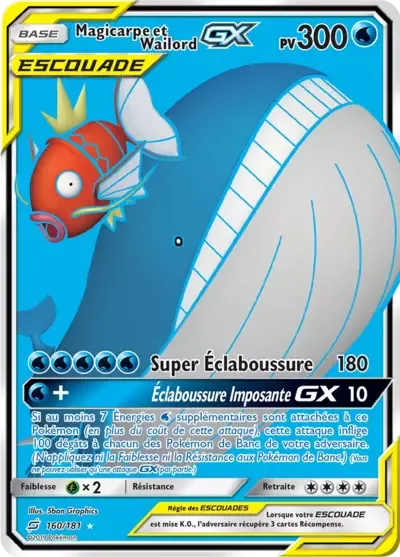 Magicarpe & Wailord GX - Duo de Choc - 160/181