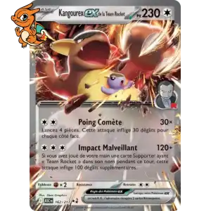 Kangourex ex de la Team Rocket - Héros Transcendants - 162/217