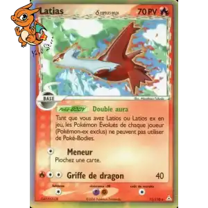 Latias δ Espèces Delta (Duel Aura) - Fantômes Holon - 011/110