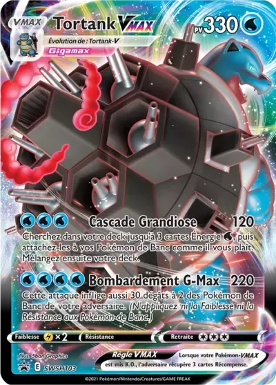Tortank VMAX - Promos Épée & Bouclier - 103