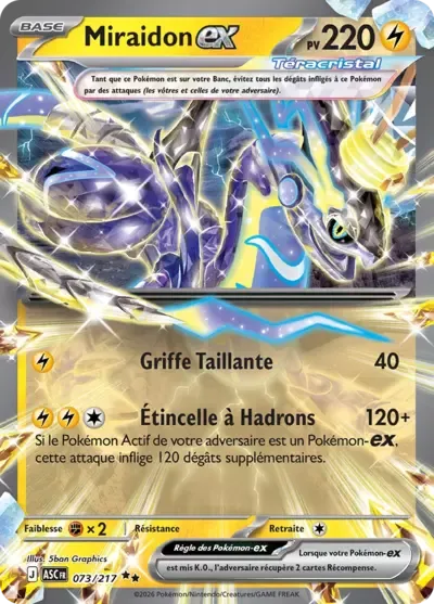 Miraidon ex - Héros Transcendants - 073/217