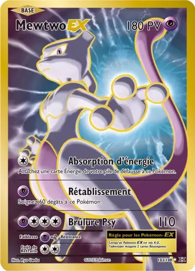 Mewtwo EX - XY Évolutions - 103/108