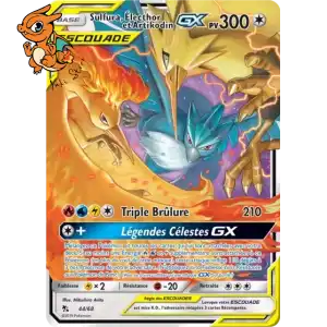 Sulfura & Zapdos & Articuno GX - Destinées Occultes - 044/068