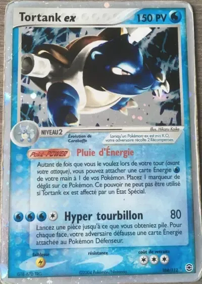 Tortank ex - Rouge Feu & Vert Feuille - 104/112