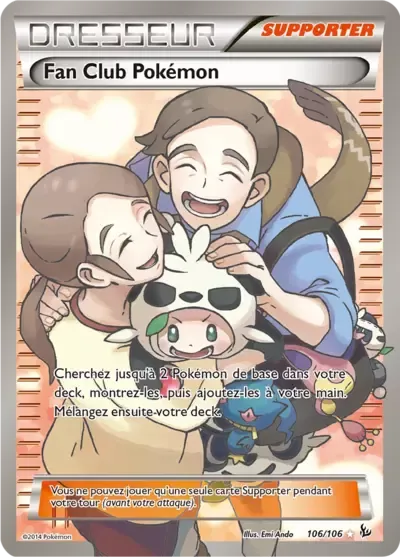 Fan Club Pokémon - Étincelles - 106/106