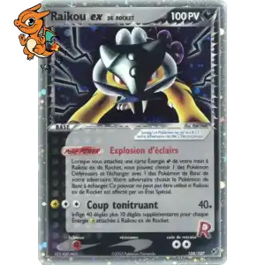 Rocket's Raikou ex - Deoxys - 108/107