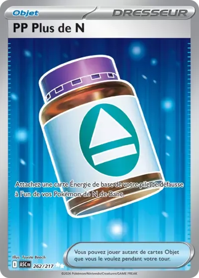 PP Plus de N - Héros Transcendants - 262/217