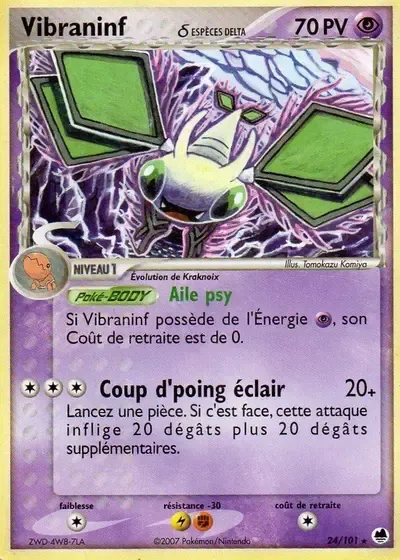 Vibraninf δ Delta Species - Île des Dragons - 024/101