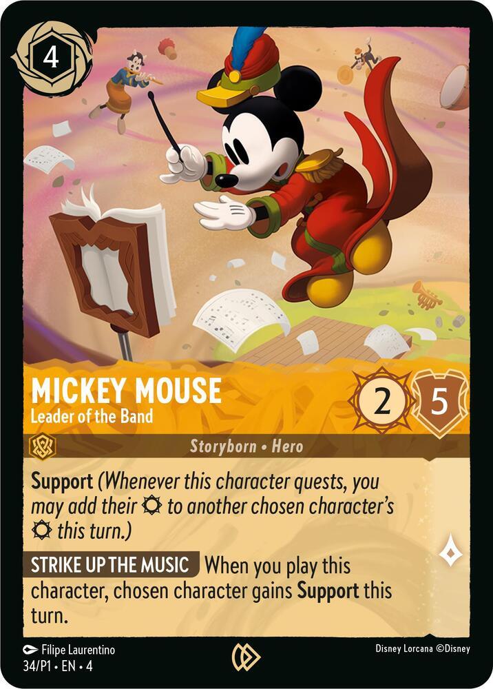 Mickey Mouse - Leader of the Band - Promos Année 1 - 034/041