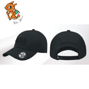 BATMAN - Logo Noir - Casquette de Baseball "Honey Comb"