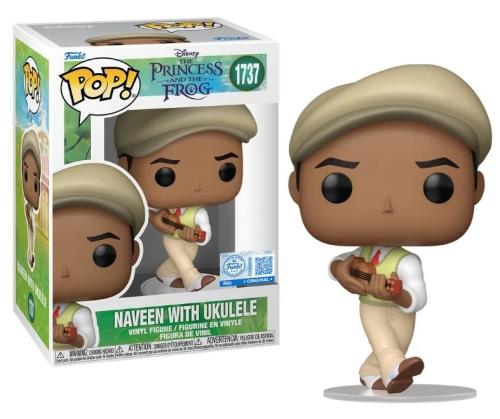 PRINCESSE ET LA GRENOUILLE - POP Disney N° 1737 - Naveen avec Ukulele