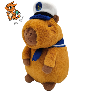 HUG A CAPYBARA - Capitaine - Peluche 23cm