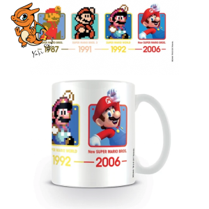 NINTENDO - Mug - 300 ml - Super Mario Dates