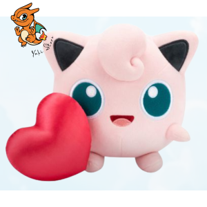POKEMON - Jigglypuff with Heart - Peluche 20cm