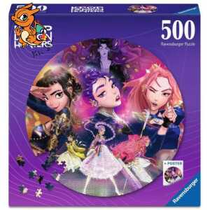 K-POP DEMON HUNTERS - Puzzle Rond 500p