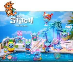 LILO & STITCH - Stitch on Holiday - Fig. Cosbi 8cm BLIND BOX