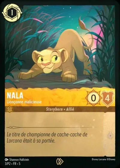 Nala - Lionçonne malicieuse - Promos Année 2 - 003/036