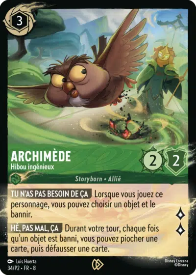 Archimède - Hibou ingénieux - Promos Année 2 - 034/036