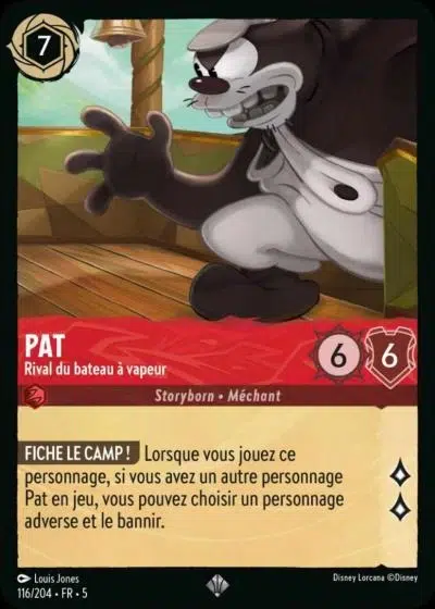 Pat - Rival du bateau à vapeur - Ciel Scintillant - 116/204