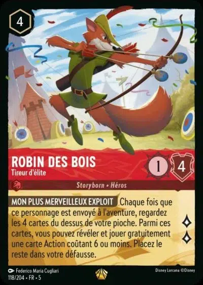 Robin des Bois - Tireur d'élite - Ciel Scintillant - 118/204