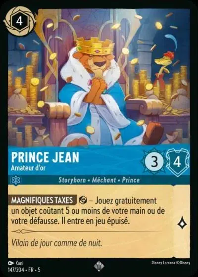 Prince Jean - Amateur d'or - Ciel Scintillant - 147/204