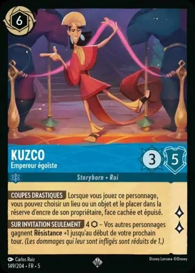 Kuzco - Empereur égoïste - Ciel Scintillant - 149/204
