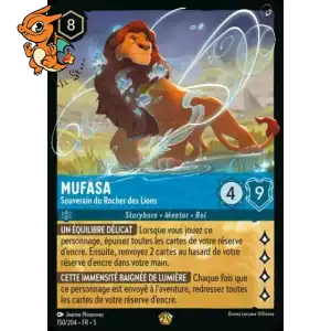 Mufasa - Souverain du Rocher des Lions - Ciel Scintillant - 150/204