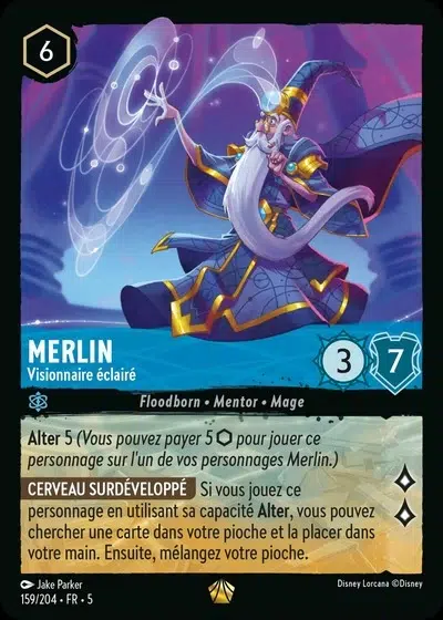 Merlin - Visionnaire éclairé - Ciel Scintillant - 159/204