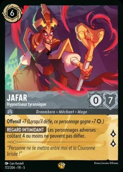 Jafar - Hypnotiseur tyrannique - Ciel Scintillant - 172/204