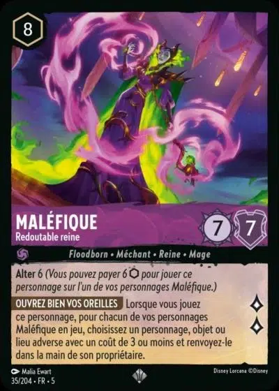 Maléfique - Redoutable reine - Ciel Scintillant - 035/204