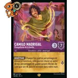 Camilo Madrigal - Changeforme de la famille - Ciel Scintillant - 058/204