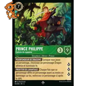 Prince Philippe - Épéiste du royaume - Ciel Scintillant - 083/204