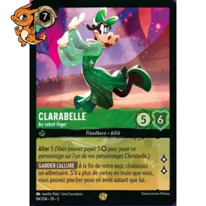 Clarabelle - Au sabot léger - Ciel Scintillant - 084/204