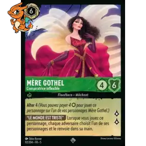 Mère Gothel - Conspiratrice inflexible - Ciel Scintillant - 092/204