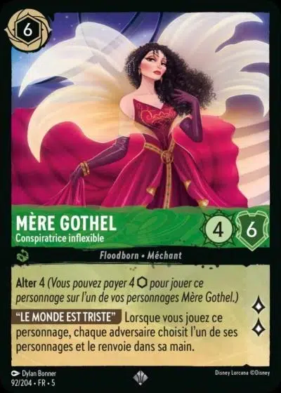 Mère Gothel - Conspiratrice inflexible - Ciel Scintillant - 092/204