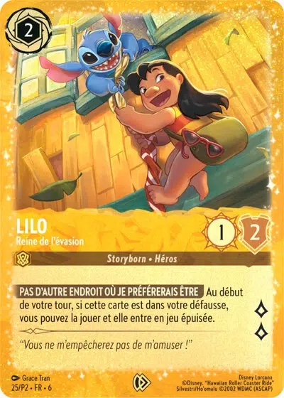 Lilo - Reine de l'évasion - Promos Année 2 - 025/036