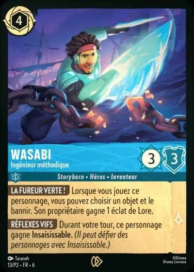 Wasabi - Ingénieur méthodique - Promos Année 2 - 013/036