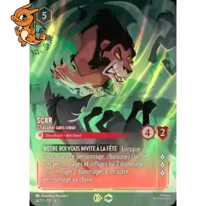 Scar - Chasseur sans cœur - Promos Année 2 - 014/036