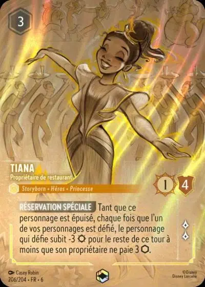Tiana - Propriétaire de restaurant - La Mer Azurite - 206/204